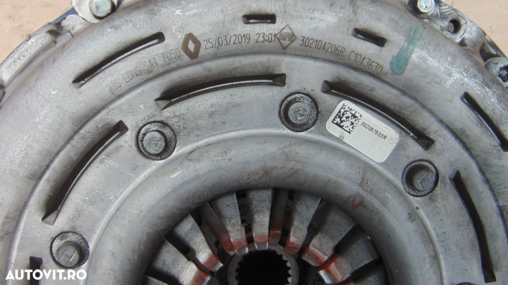 Volanta Nissan Qashqai 1.5 euro 6 placa presiune disc ambreiaj 38.000km Renault Megane 4 Kadjar Dac - 3