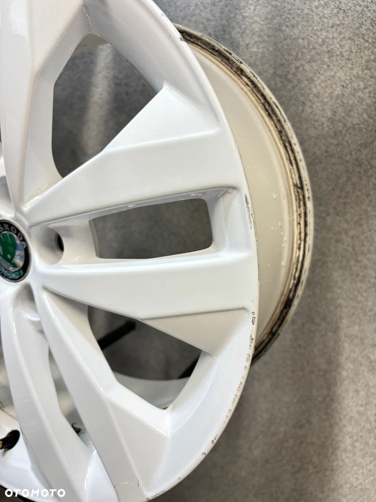 4 Felgi Alu. Skoda Fabia Rs, Roomster, Rapid 17", White - 26