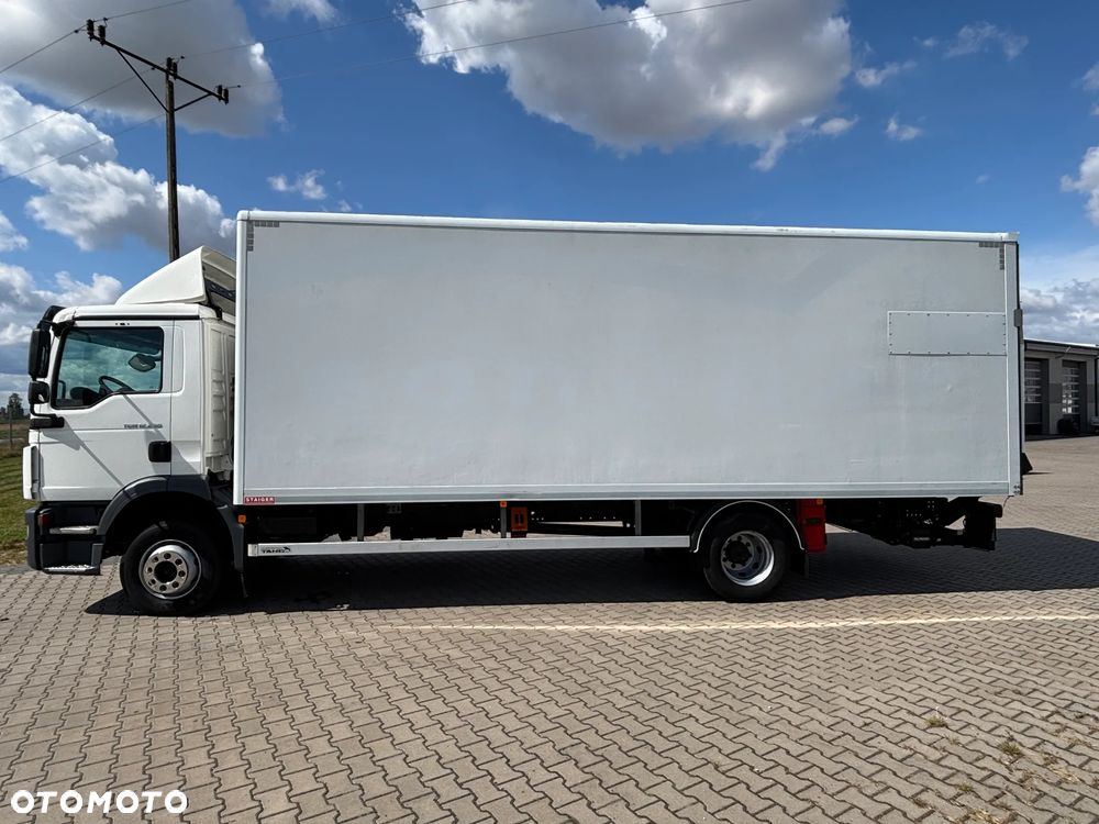 MAN TGM 12.250  kontener , winda , koła 19,5 , (nie TGL) 2019 rok z Niemiec, izoterma, - 12