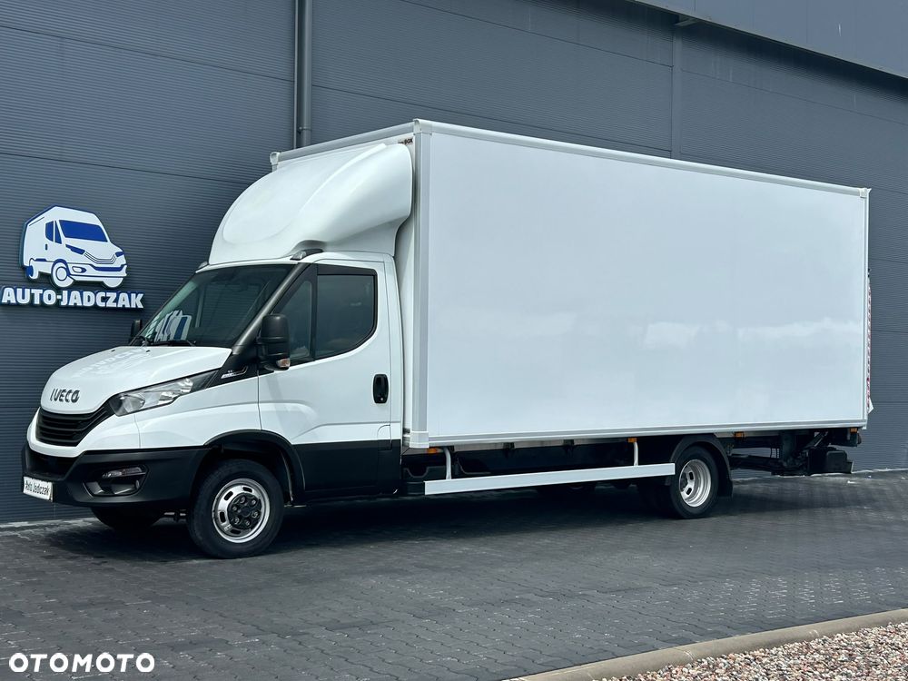 Iveco Daily 50C18 35C18 Hi-Matic 3.0 HPI Kontener 11 palet + winda 750kg **Climatronic**Serwis**Sprowadzony**2022R** - 1