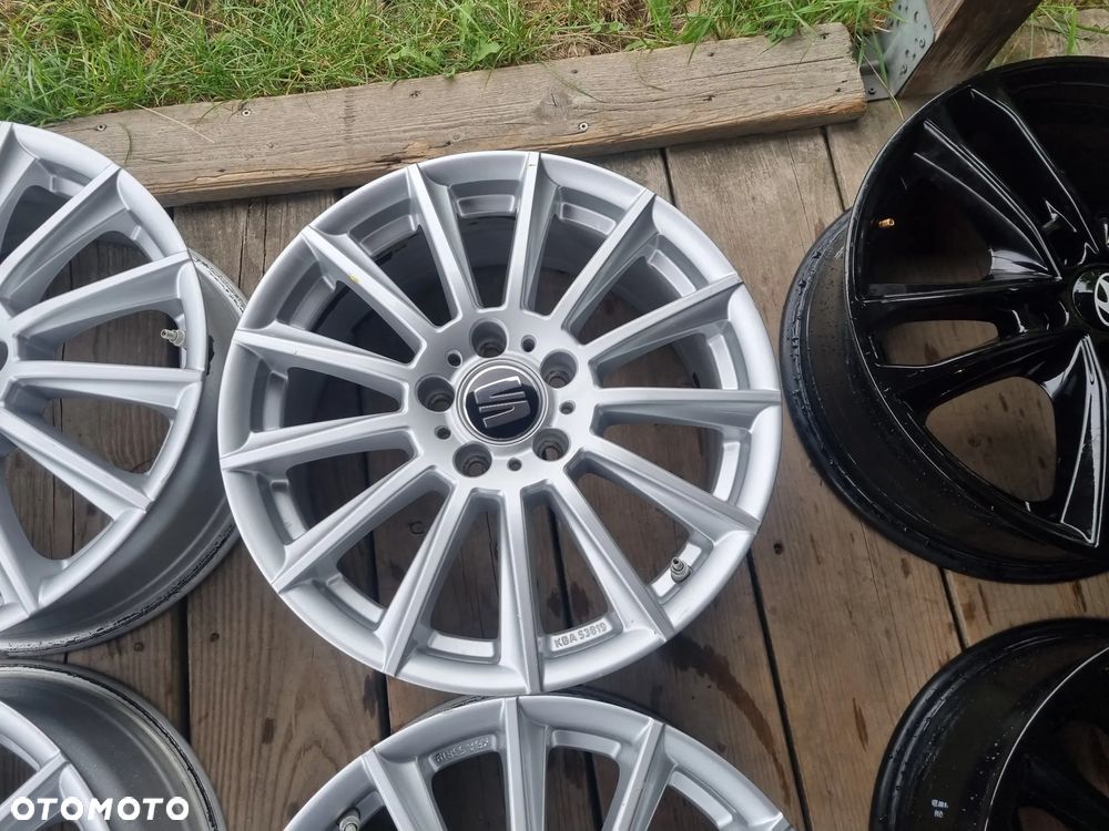 AUDI A4 B7 4F0,VW PASSAT,SEAT LEON,SKODA octavia 7x17 ET44 5X112 super stan - 8