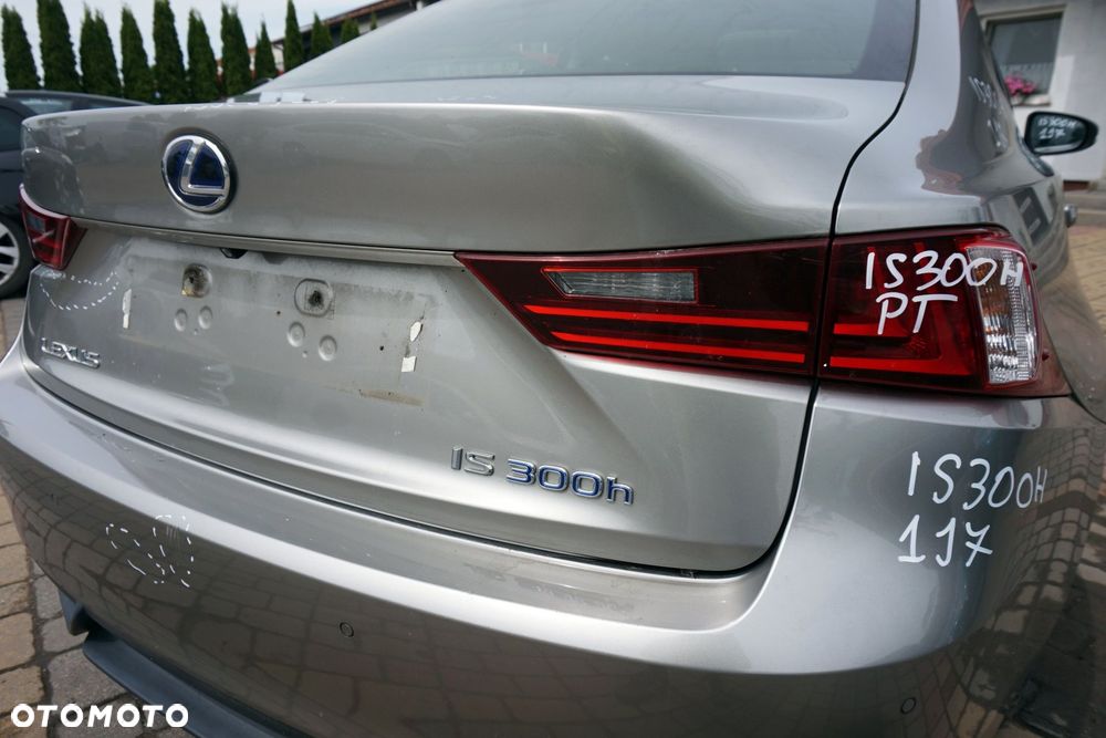 KLAPA BAGAŻNIKA TYLNA IS III E3 1J7  SREBRNY ATOMIC LEXUS 2013-2017 - 11