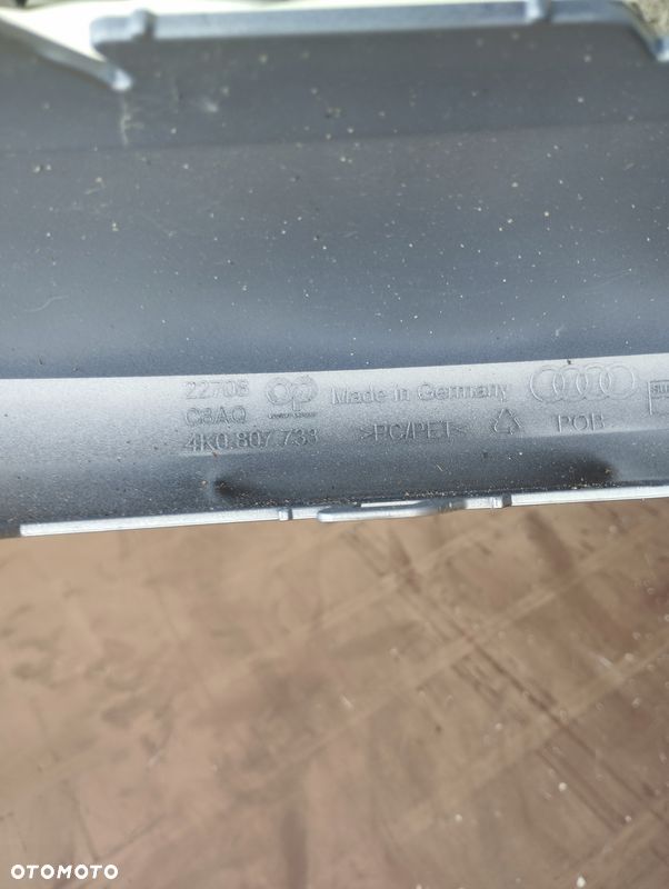 Spoiler hokej Dół zderzaka Audi A6 C8 4K 4K0 ALLROAD 4K807733 - 5