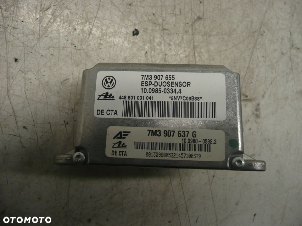 SEAT ALHAMBRA 1.9 TDI LIFT 00-10 MODUL ESP 7M3907637G - 1