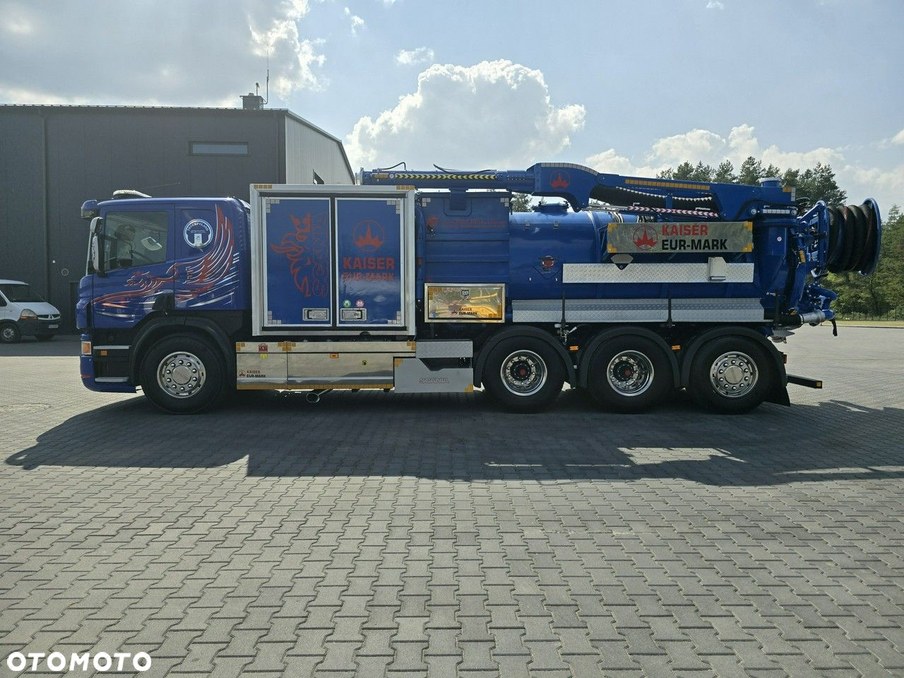 Scania EUR-MARK PL8 Ładowarka próżniowa ssąco-nadmuchowa - 5