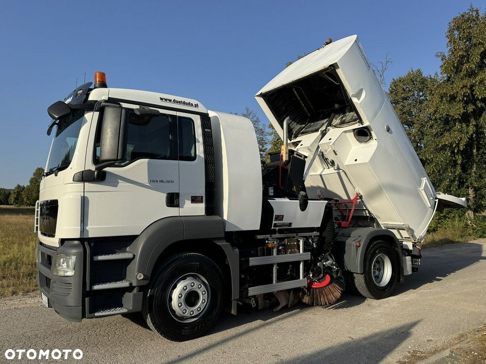 MAN TGS 18.320 E5 BUCHER OPTIFANT 8000 Zamiatarka Uliczna Euro 6 - 3