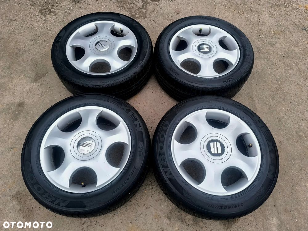 5x112 FELGI Aluminiowe Alufelgi 16 Koła Letnie Lato VW 7M7 7M0 SHARAN T4 TRANSPORTER CARAVELLE MULTIVAN SEAT ALHAMBRA 6mm 215/55 ALU-RAD LEGNICA - 1