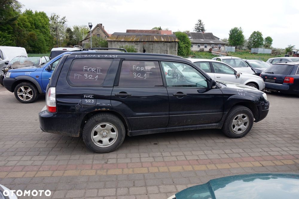 SUBARU FORESTER II SG 2006 32J 2.0 16V EJ20F 158KM TY755XT7AA CZARNY na części - 6