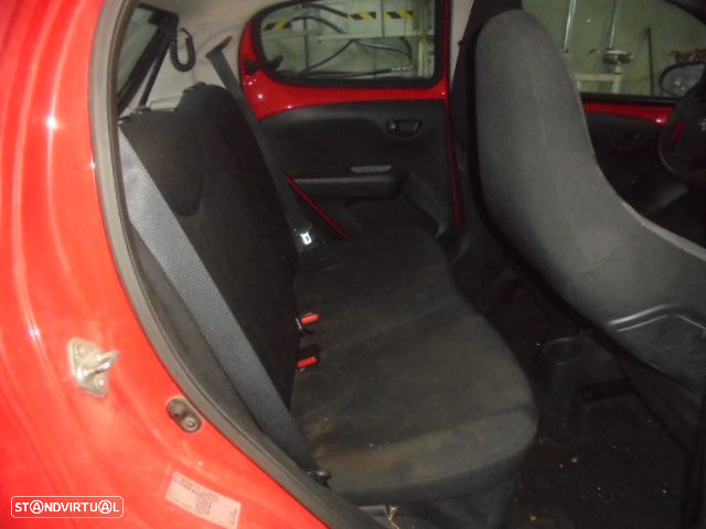 Carro MOT: 1KR  384F CFB CXVEL: C551 CITROEN C1 2 2015 1.0 VTI 69CV 5P VERMELHO GASOLINA - 8