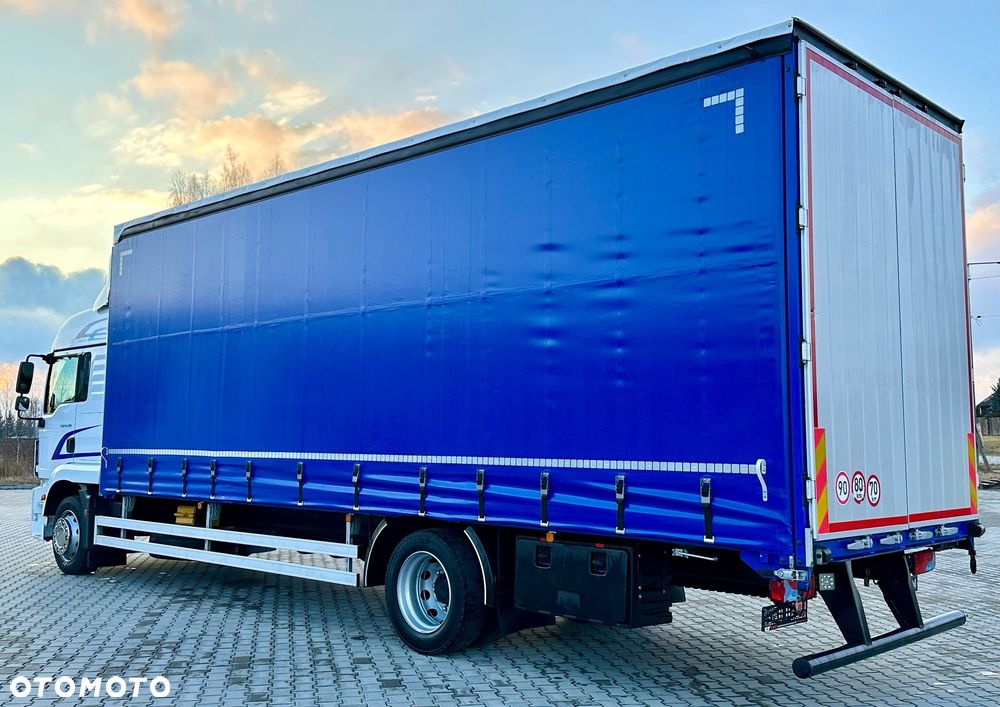 MAN TGM 15.290 / FIRANKA / 20 EUROPALET / AUTOMAT / SYPIALKA / DMC 16 T / 8 400 KG ŁADOWNOŚĆ - 5