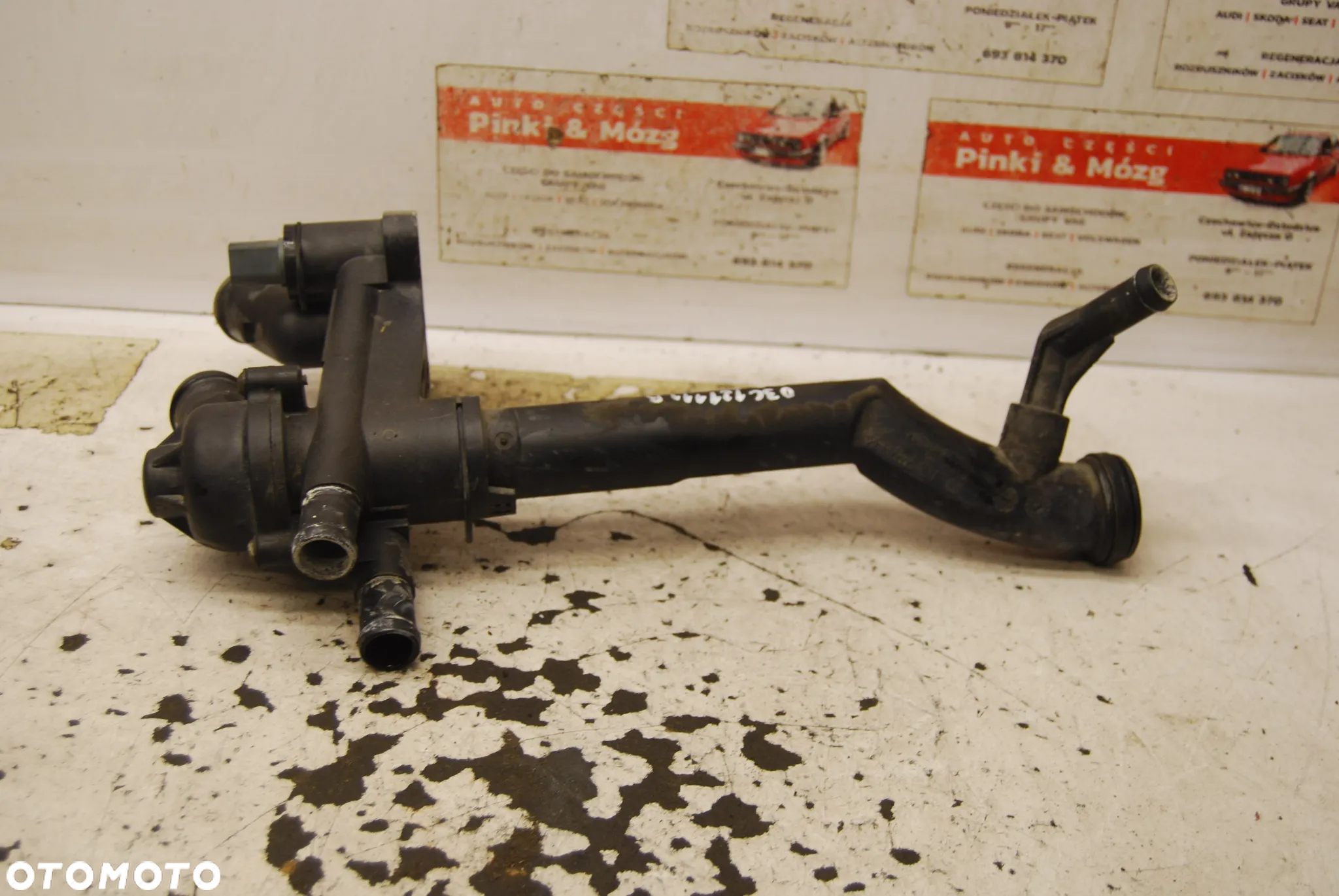 OBUDOWA TERMOSTATU 03C121111B 1.2 12V AZQ VW POLO IV IBIZA SKODA - 9