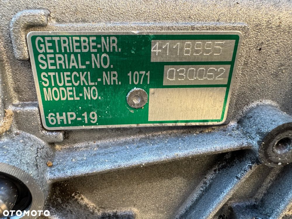 Skrzynia biegów BMW 3 E91 lift 6HP-19 ZFS 241021  OE - 2