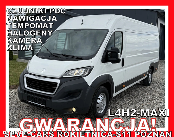 Peugeot BOXER L4H2 klima, 130km, kamera, czujniki pdc, navi, tempomat