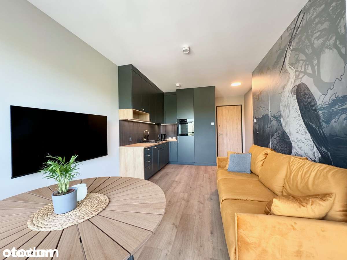 Dwupokojowy apartament z balkonem – Gdańsk Letnica #petsfriendly