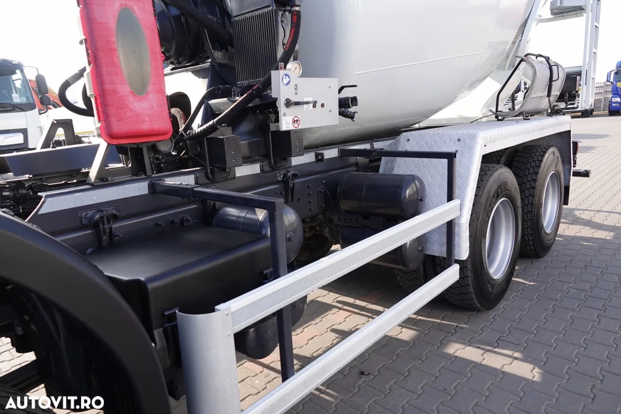 Scania P 410 / 6x4 / BETONATOR / PEAR SCHWING STETTER / 7 mc / EURO 6 - 8