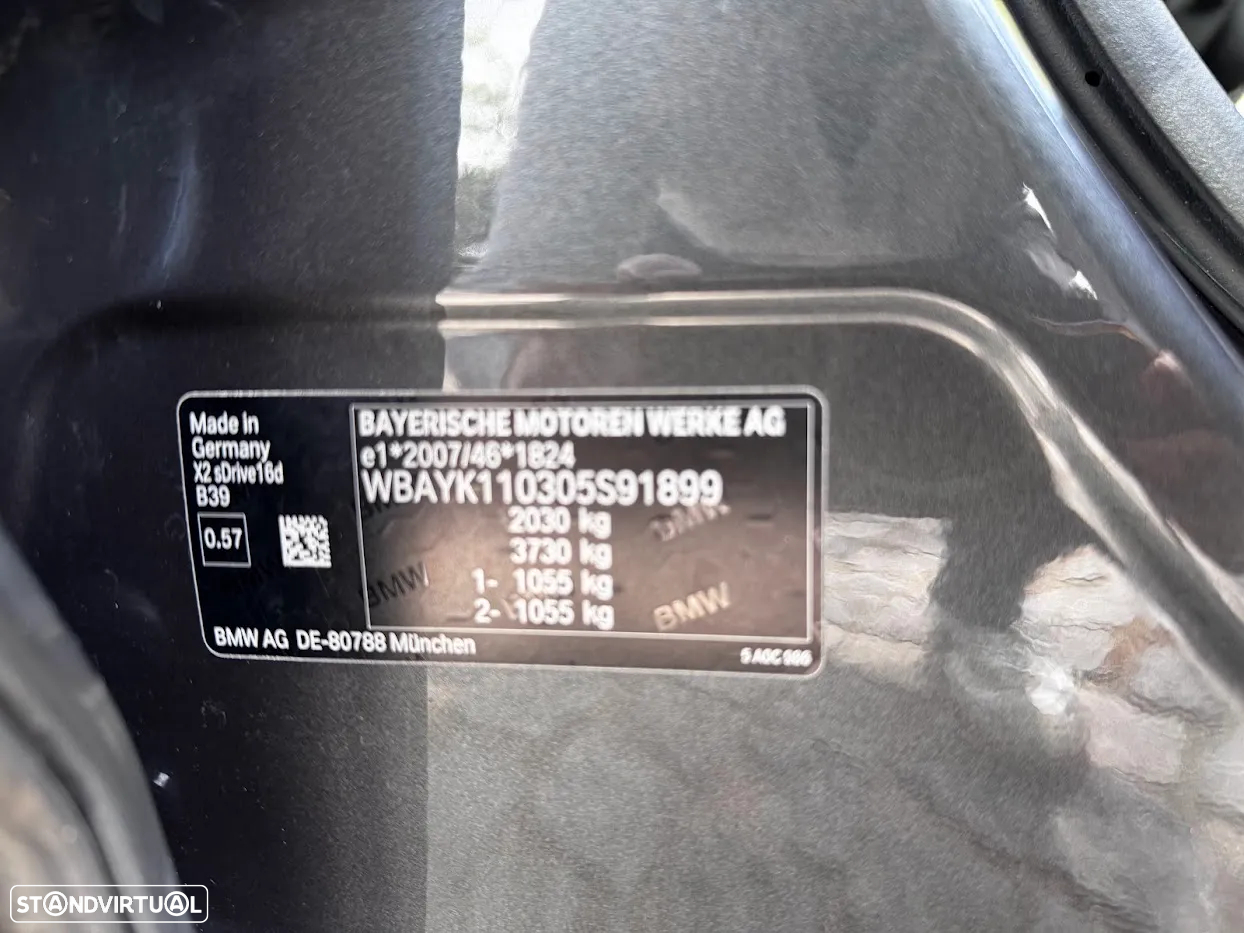 BMW X2 16 d sDrive Auto - 19