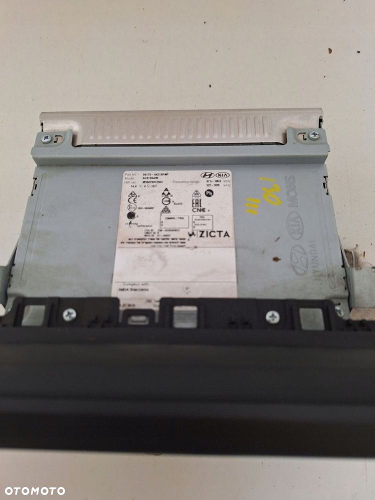 radio oryginalne hyundai i30 iii 2017- 96170-g421dpmp - 2