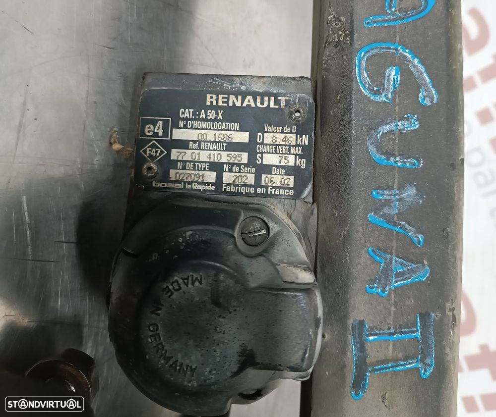 ENGATE / BOLA DE REBOQUE ORIGINAL RENAULT LAGUNA II (BREAK) 7701410595 - 4