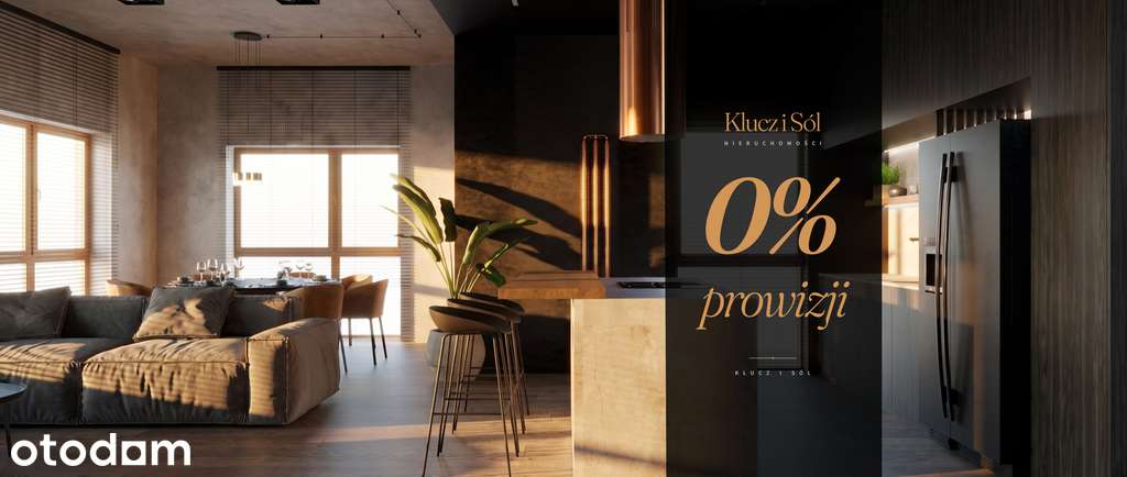 Apartament z prywatnym tarasem 68 m² nad Motławą