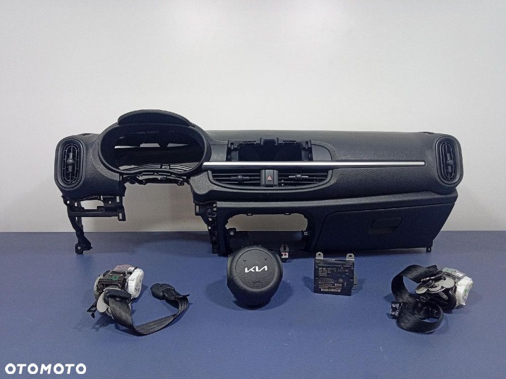 KIA PICANTO III 17- DESKA KONSOLA PODUSZKI PASY EU KPL 84711G6000 - 1