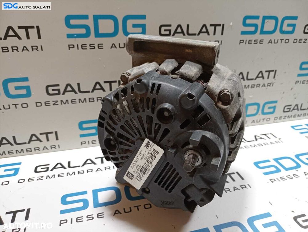 Alternator Valeo 140A Opel Meriva B 1.3 CDTI 2010 - 2017 Cod 13588308 TG12C193 [M6801] - 4