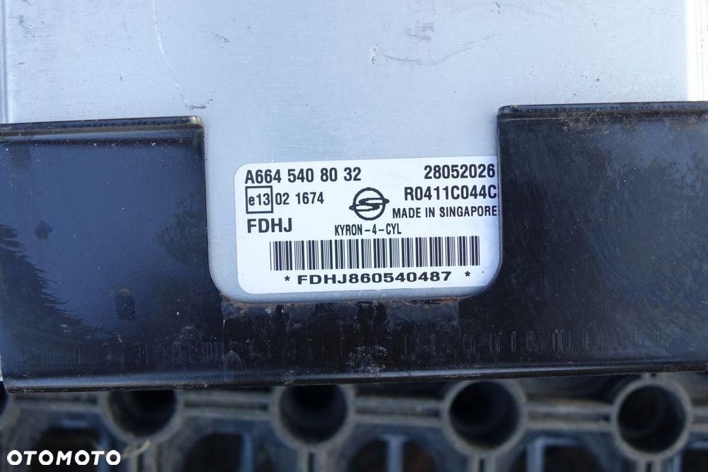 STEROWNIK SILNIKA KOMPUTER ECU SSANG YONG KYRON 2.0 XDI 2007 A6645408032 - 3