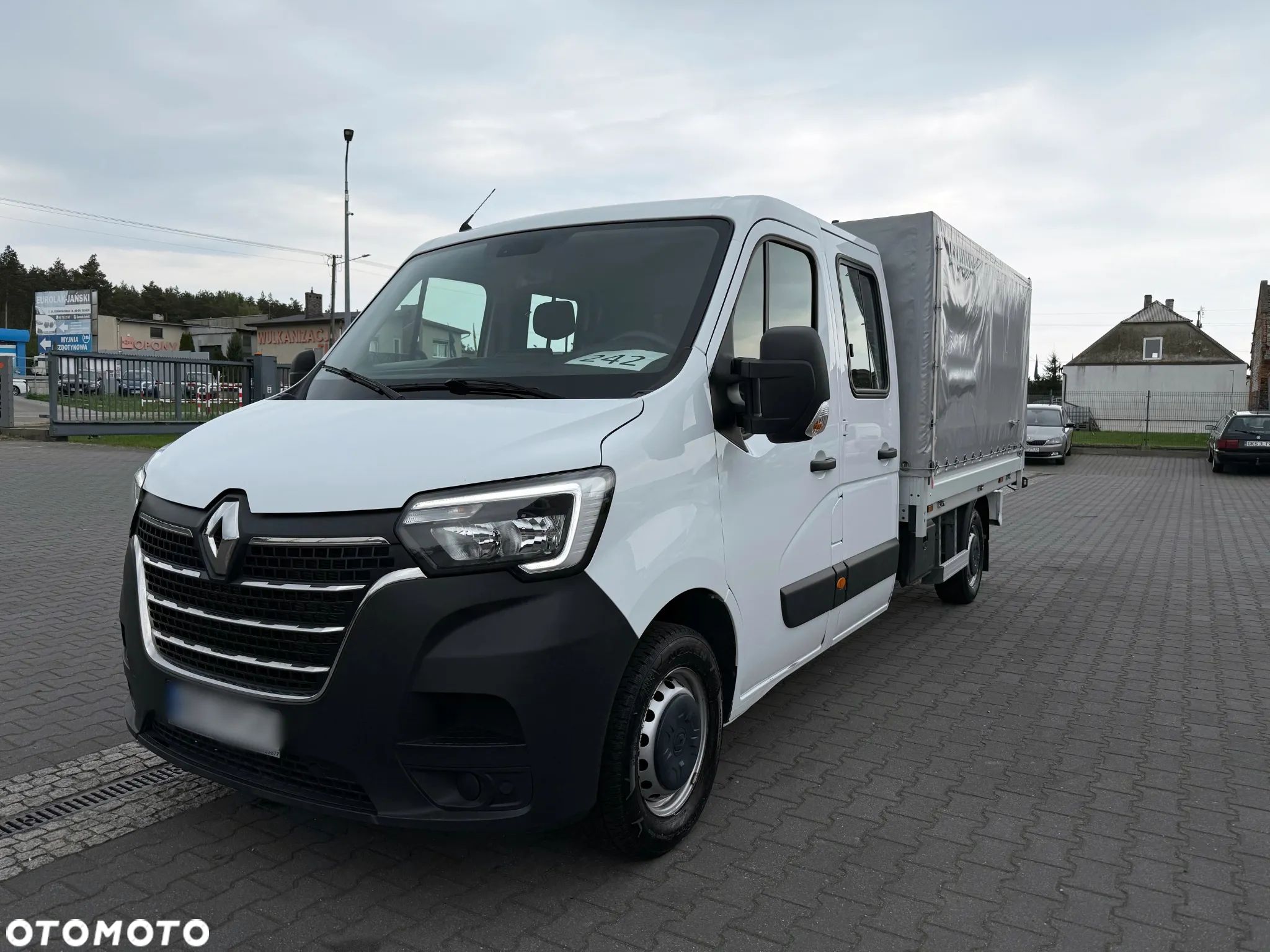 Renault Master 145 DCI Doka Brydadówka + Skrzynia Plandeka Salon PL, Jeden Właściciel - 1