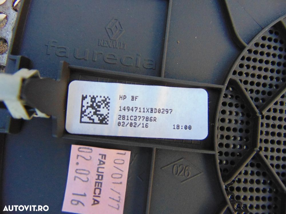 Capac boxa Renault Espace 5 cod 281c27786r rama difuzor ornament espace 5 - 4