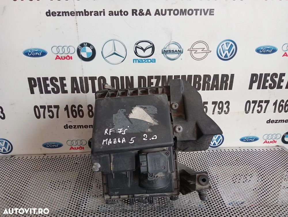 Carcasa Filtru Aer Debitmetru Aer Mazda 5 Mazda 6 2.0 Diesel RF7J Cod -2010 Dezmembrez - Dezmembrar - 3