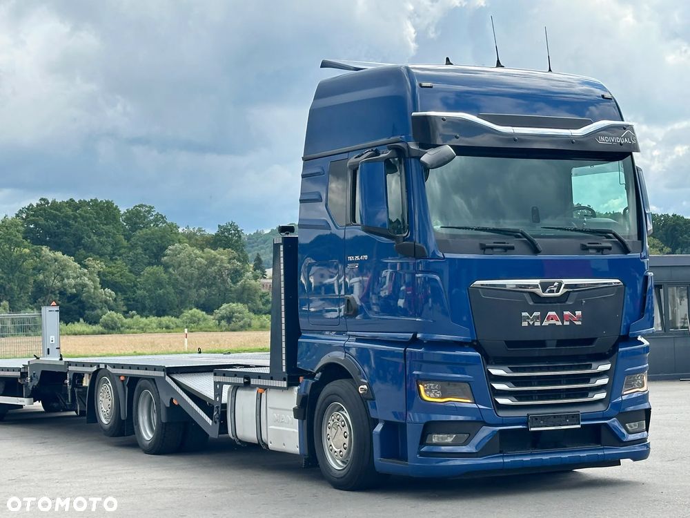 MAN TGX 26.470 * LAWETA 6,60 m + PRZYCZEPA * 6x2 * STAN BDB - 3