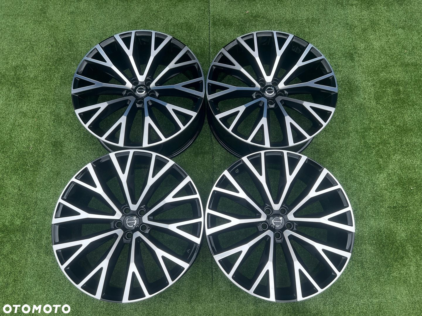 KOMPLET FELG FELGI ALU VOLVO XC60 XC90 R DESIGN 22 ET43 5X108 ORYGINALNE - 4