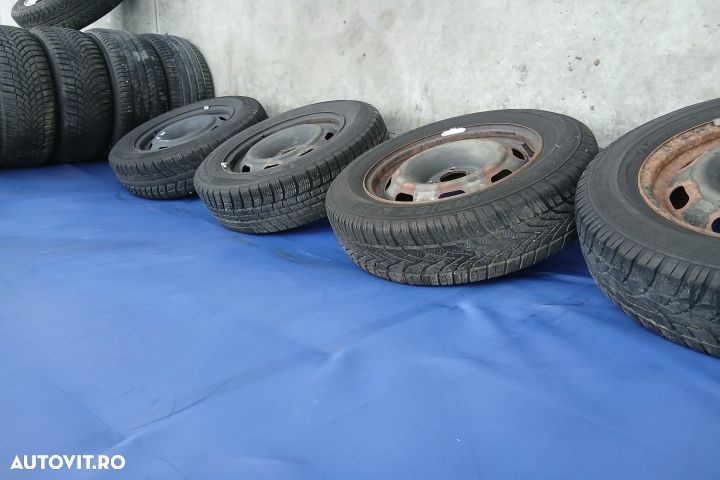 Jante tabla cu anvelope 15 - set 195/65 R16 195/65 R16 Peugeot 307 1 - 4