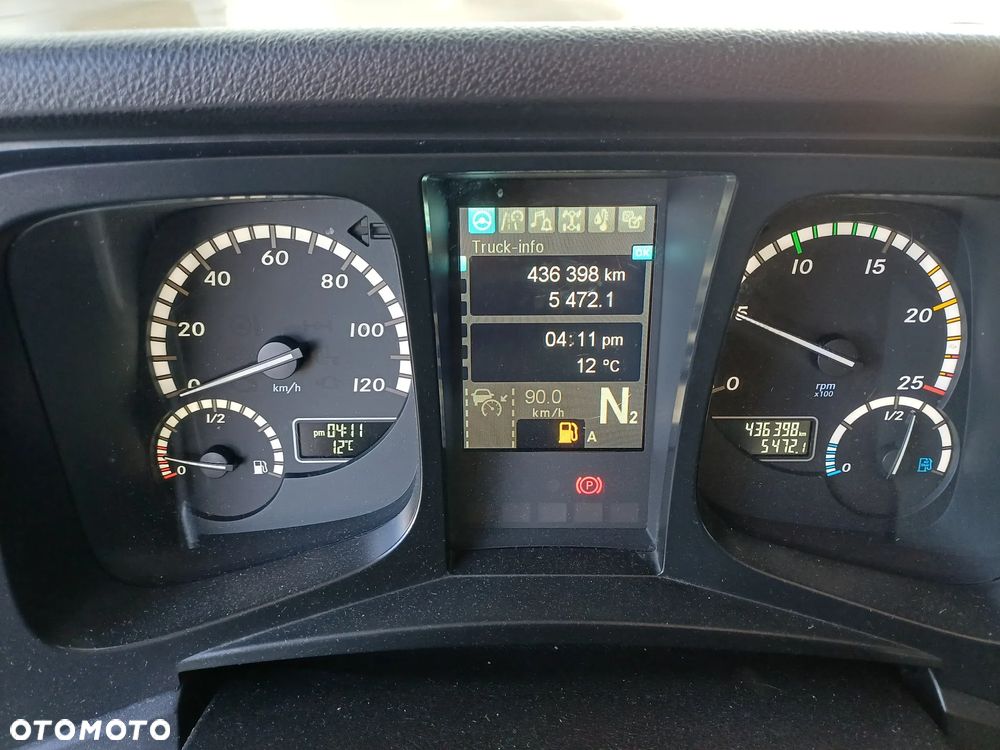 Mercedes-Benz ANTOS plandeka, nowy Tachograf - 8