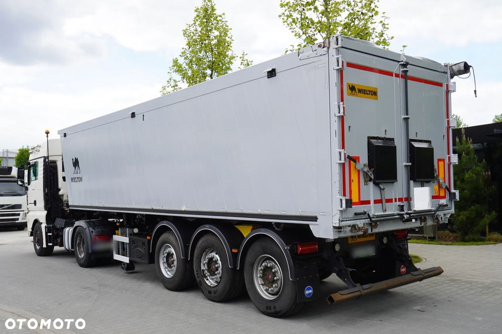 MAN TGX 18.470 / 4x4 / wywrotka Wielton NW-3 / 45 m3 - 2