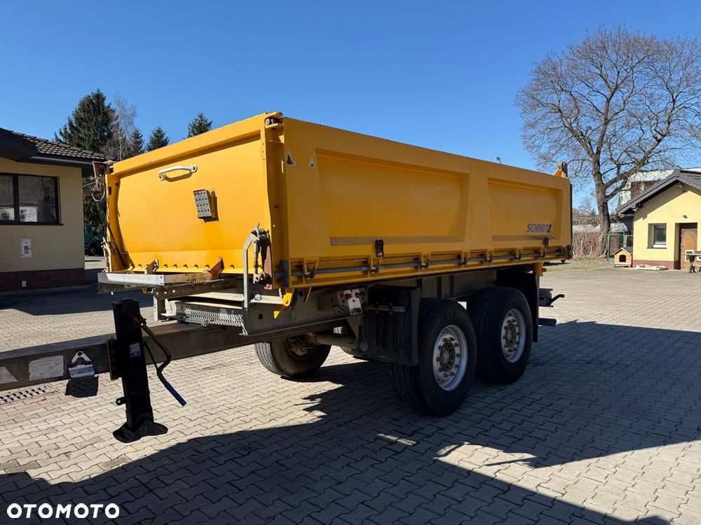 Schmitz Cargobull ZKI 18 przyczepa wywrotka tandem, plandeka, TOP!