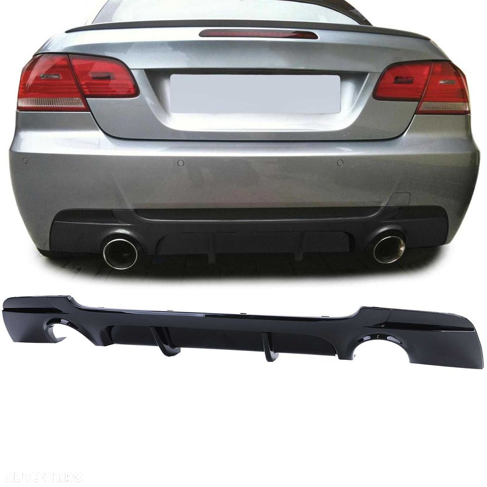 Difuzor Bara Spate M BMW E92 E93 Cu Prinderi ORIGINALE, Model 335 - 2