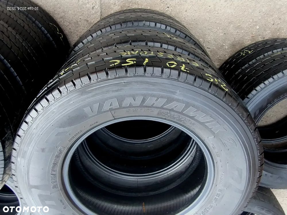 215/70R15C 15 C Opony Letnie Lato FIRESTONE VANHAWK 2 8,5mm jak 225/70 LEGNICA ALU-RAD - 21