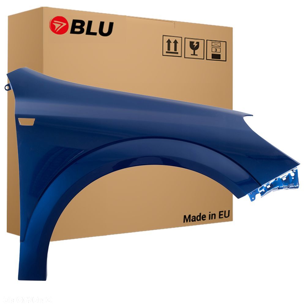 BLU Błotnik OPEL ASTRA H 3 III Z21B prawy niebieski 04-14 przód UltraBlau - 1