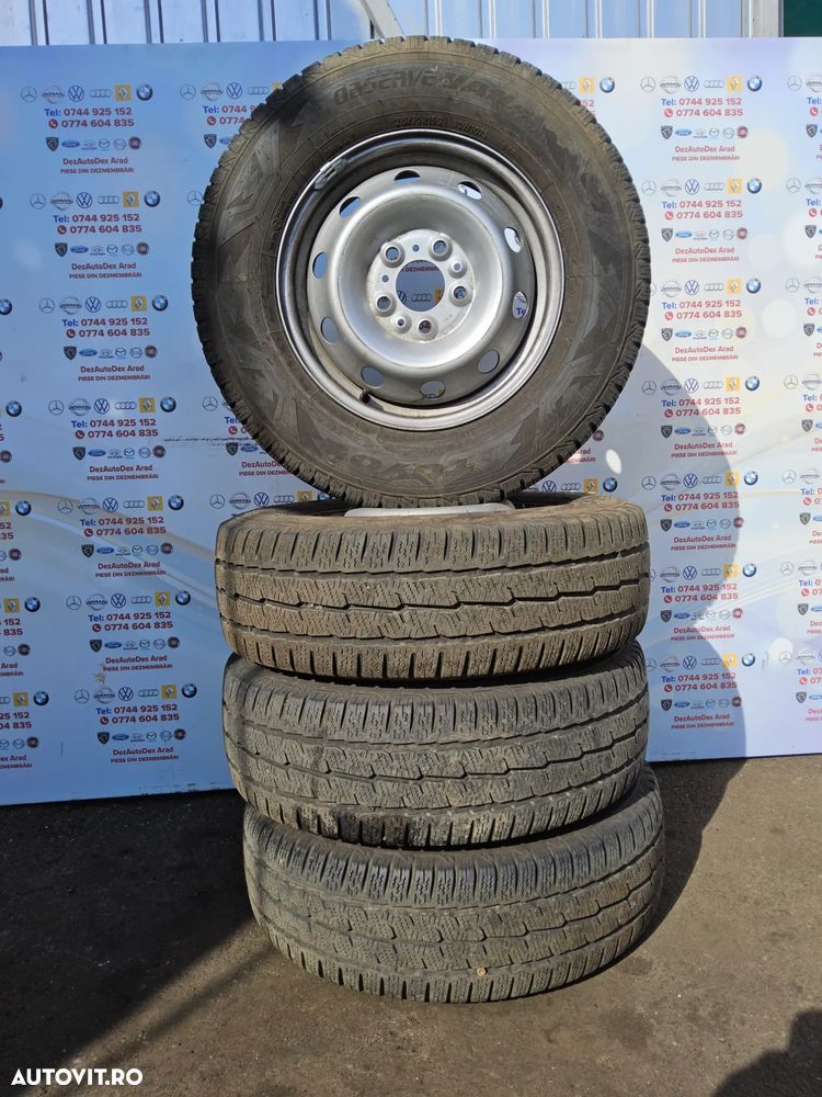 Jante cu anvelope Fiat Ducato Peugeot Boxer Citroen Jumper r15c 215/70/r15c jante cu cauciucuri - 3