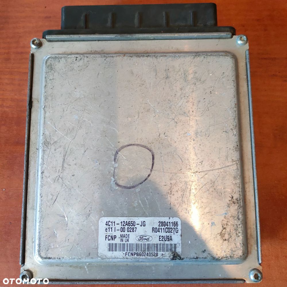 FORD TRANSIT VI 2.4 TDCI 04-06 KOMPUTER STEROWNIK 4C11-12A650-JG 28041166 - 1