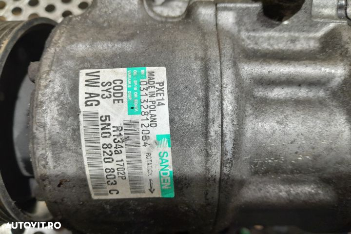 Compresor AC 5N0820803C 5N0820803C Skoda Octavia 2 [facelift] [2008 - - 4