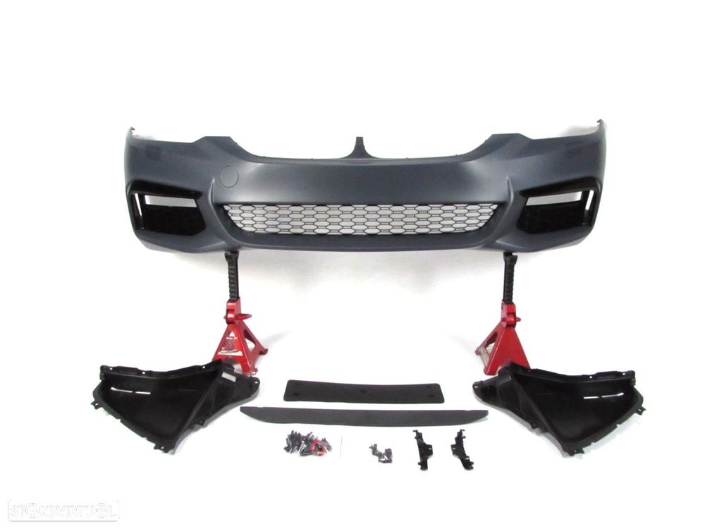 Parachoques Pack M 1ª Fase Frente Novo / ABS BMW 5 (G30, F90)/BMW 5 Touring (G31... - 1
