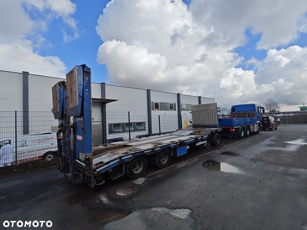 Goldhofer przyczepa  niskopodwozie * 4 osie , hydraulika - 1