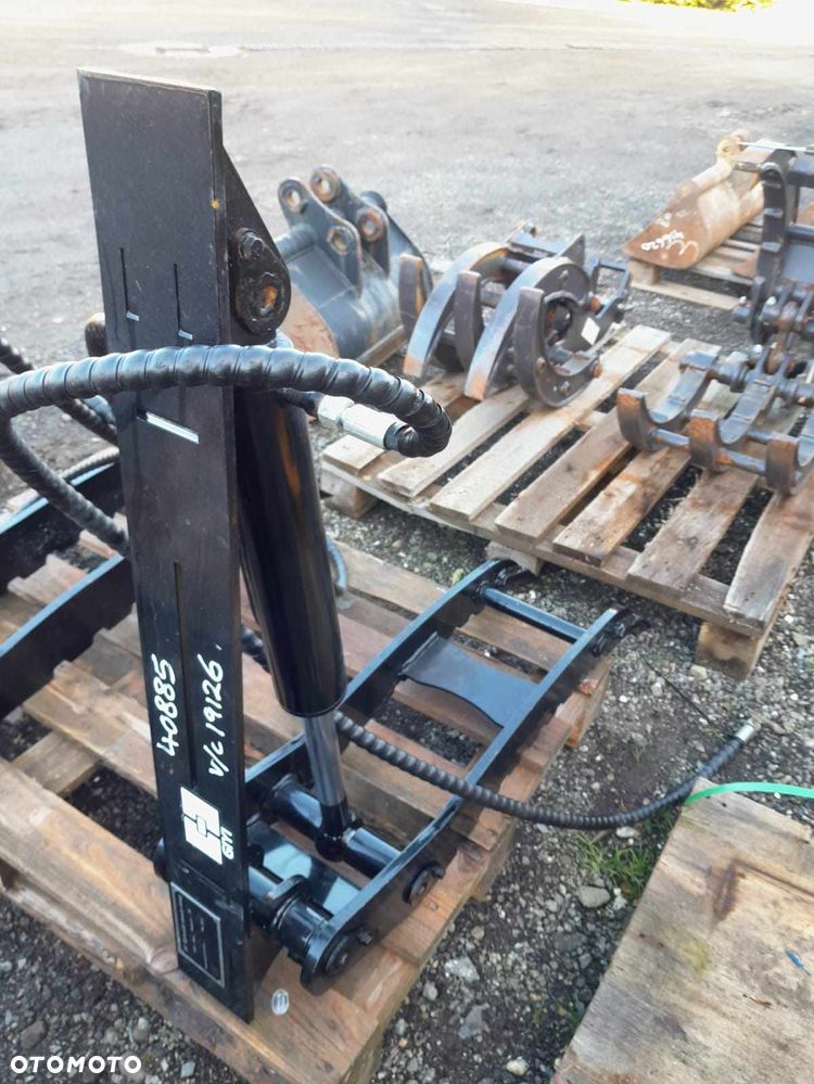 Kciuk hydrauliczny do koparki mini koparki 3t pazur hak chwytający łapa dociskowa chwytak NOWY - 4