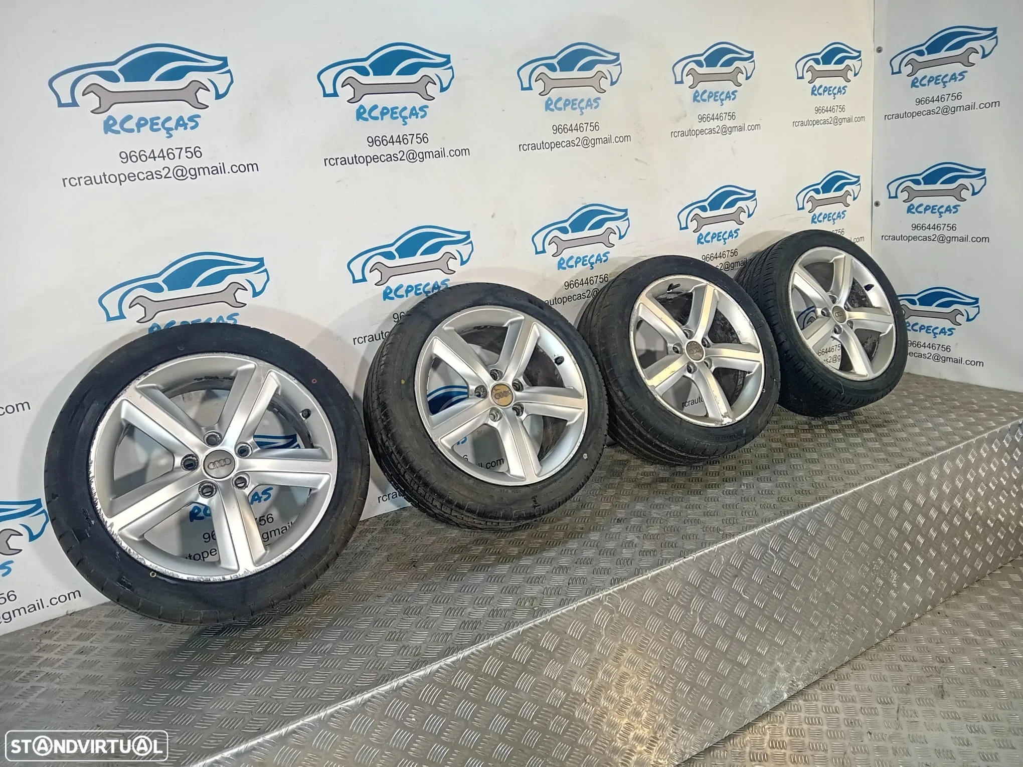 Jantes 17 originais Audi A3 8P S-line Ronal 8P0601025AL - 4
