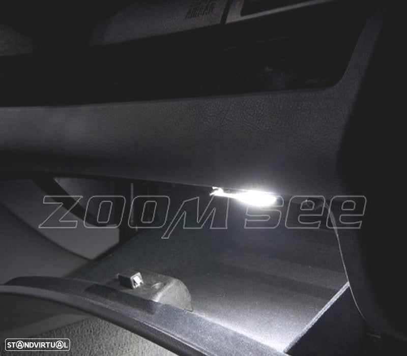 KIT COMPLETO 11 LAMPADAS LED INTERIOR BMW E46 CONVERTIBLE 318CI 320CD 320CI 325CI 323CI 330CI 330CD - 6