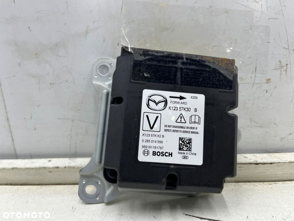 Moduł Mazda CX-5 II KF CX5 II 17r.- sterownik sensor poduszek AIRBAG k12357k30 0285014556 - 1