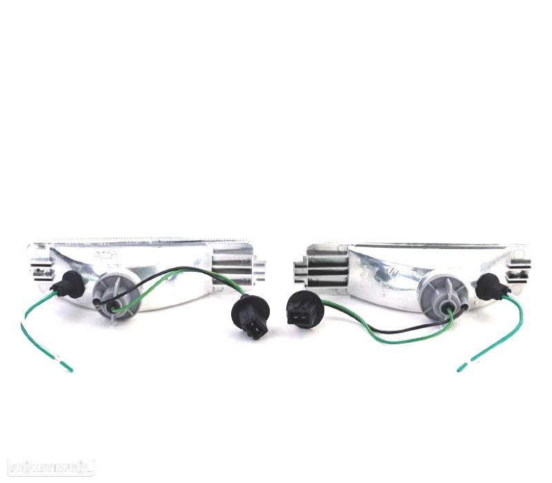 PISCAS FRONTAIS VOLKSWAGEN VW GOLF 2 84-91 CROMADO - 2