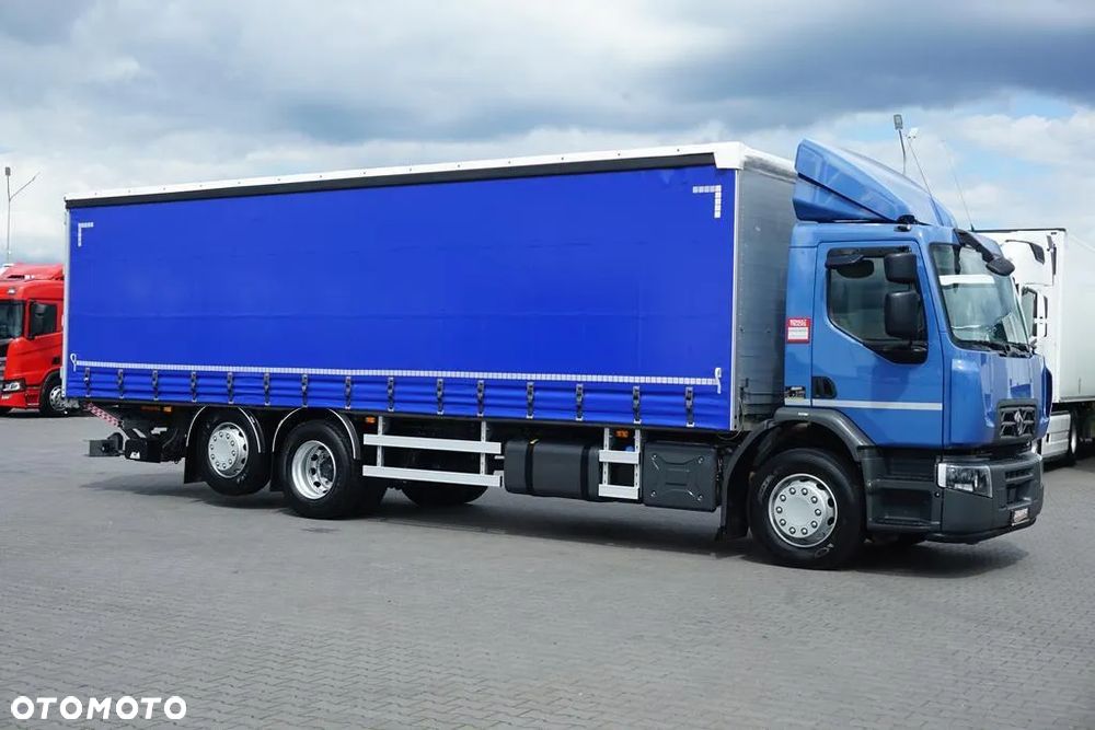 Renault / D 320 / EURO 6 / FIRANKA + WINDA / 21 PALET / ŁAD. 16 530 KG - 4
