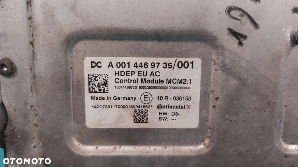 MERCEDES ACTROS MP4 E6 STEROWNIK SILNIKA MCM2 OM471-926 - 3